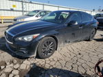 2015 Infiniti Q50 Base Black vin: JN1BV7AR0FM392711