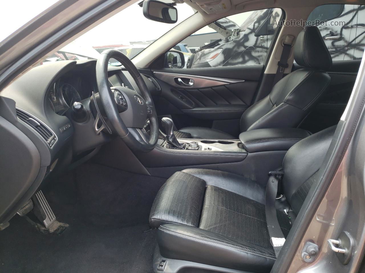 2015 Infiniti Q50 Base Серый vin: JN1BV7AR0FM393504