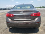 2015 Infiniti Q50 Base Brown vin: JN1BV7AR0FM416117