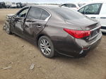 2014 Infiniti Q50 Base Gray vin: JN1BV7AR1EM685824