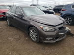 2014 Infiniti Q50 Base Gray vin: JN1BV7AR1EM685824