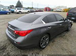 2014 Infiniti Q50 Sport Gray vin: JN1BV7AR1EM699951