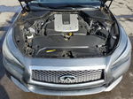 2014 Infiniti Q50 Base Gray vin: JN1BV7AR1EM703870