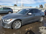 2014 Infiniti Q50 Base Gray vin: JN1BV7AR1EM703870