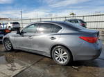 2014 Infiniti Q50 Base Gray vin: JN1BV7AR1EM703870