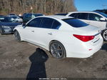 2014 Infiniti Q50 Sport Белый vin: JN1BV7AR1EM704193