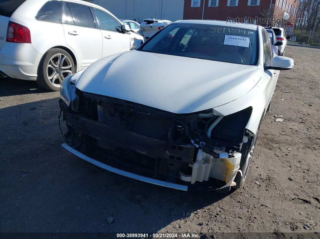 2014 Infiniti Q50 Sport White vin: JN1BV7AR1EM704193