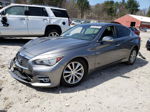 2015 Infiniti Q50 Base Gray vin: JN1BV7AR1FM398565