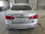 2015 Infiniti Q50 Base Silver vin: JN1BV7AR1FM407989