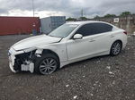 2015 Infiniti Q50 Base White vin: JN1BV7AR1FM413517