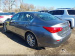 2015 Infiniti Q50 Premium Gray vin: JN1BV7AR1FM416630