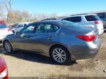 2015 Infiniti Q50 Premium Серый vin: JN1BV7AR1FM416630