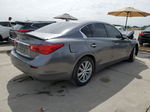 2015 Infiniti Q50 Base Gray vin: JN1BV7AR1FM417986