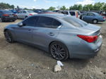 2014 Infiniti Q50 Base Gray vin: JN1BV7AR2EM682950