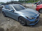 2014 Infiniti Q50 Base Gray vin: JN1BV7AR2EM682950