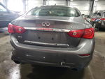 2014 Infiniti Q50 Base Gray vin: JN1BV7AR2EM683113