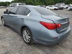 2014 Infiniti Q50 Base Turquoise vin: JN1BV7AR2EM684648