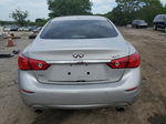 2014 Infiniti Q50 Base Silver vin: JN1BV7AR2EM685704