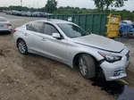 2014 Infiniti Q50 Base Silver vin: JN1BV7AR2EM685704