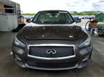 2014 Infiniti Q50 Base Brown vin: JN1BV7AR2EM687985