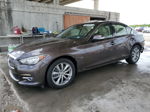 2014 Infiniti Q50 Base Коричневый vin: JN1BV7AR2EM687985