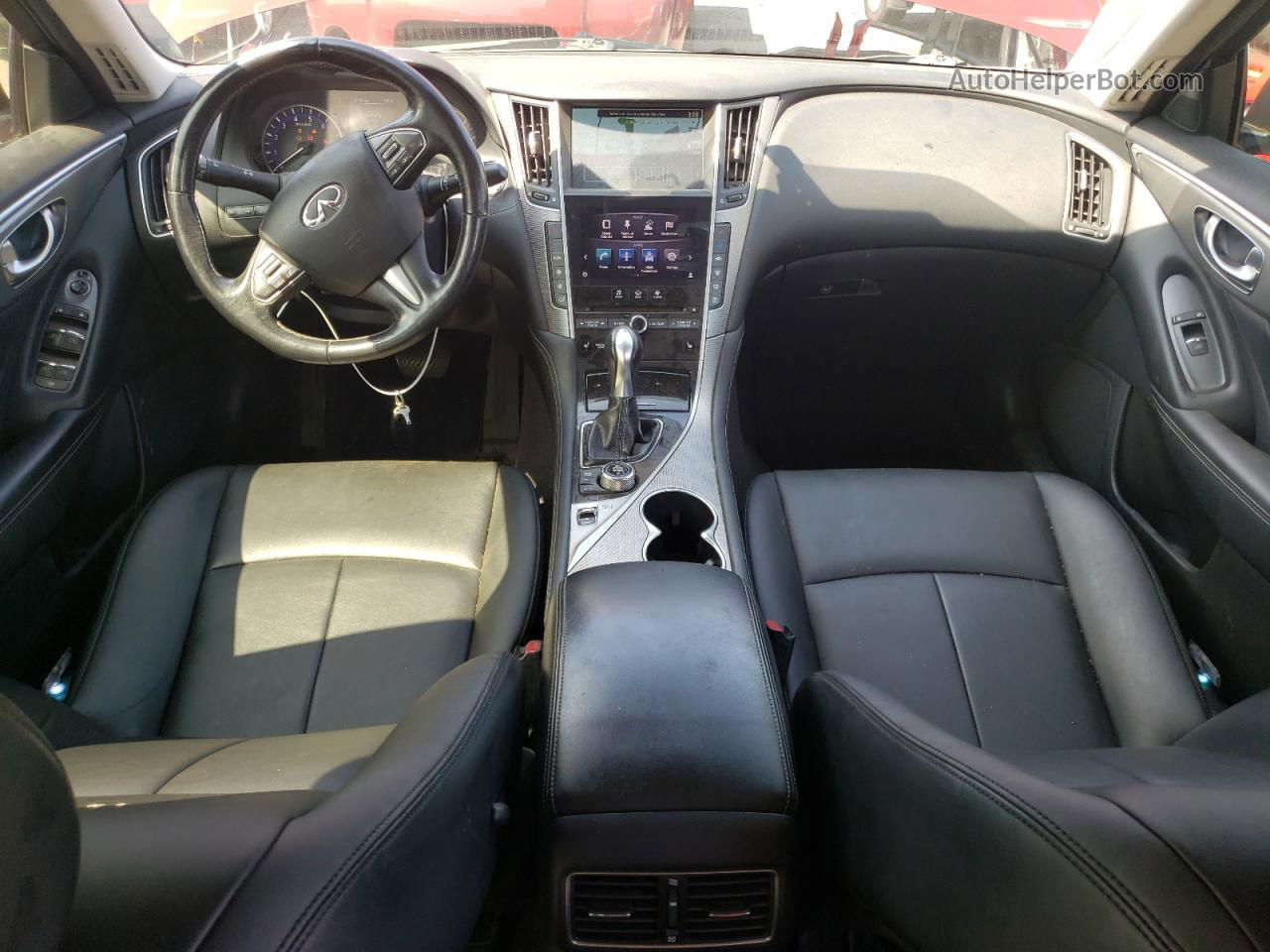 2014 Infiniti Q50 Base Бордовый vin: JN1BV7AR2EM690837