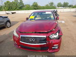 2014 Infiniti Q50 Premium Maroon vin: JN1BV7AR2EM694659