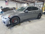 2014 Infiniti Q50 Base Charcoal vin: JN1BV7AR2EM696122