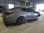 2014 Infiniti Q50 Base Charcoal vin: JN1BV7AR2EM696122