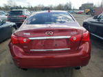 2014 Infiniti Q50 Base Red vin: JN1BV7AR2EM697030