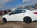 2014 Infiniti Q50 Sport White vin: JN1BV7AR2EM697299