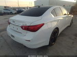 2014 Infiniti Q50 Sport White vin: JN1BV7AR2EM697299