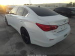 2014 Infiniti Q50 Sport White vin: JN1BV7AR2EM697299