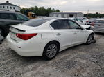 2014 Infiniti Q50 Base White vin: JN1BV7AR2EM698033