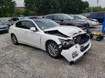 2014 Infiniti Q50 Base White vin: JN1BV7AR2EM698033