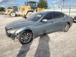 2014 Infiniti Q50 Base Blue vin: JN1BV7AR2EM706616