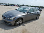 2014 Infiniti Q50 Base Gray vin: JN1BV7AR2EM707006