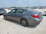 2014 Infiniti Q50 Base Gray vin: JN1BV7AR2EM707006