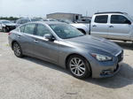 2014 Infiniti Q50 Base Gray vin: JN1BV7AR2EM707006