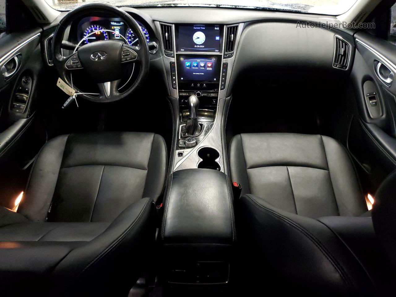 2015 Infiniti Q50 Base Серый vin: JN1BV7AR2FM392418