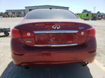 2015 Infiniti Q50 Base Red vin: JN1BV7AR2FM404566