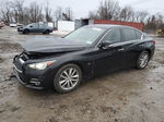 2015 Infiniti Q50 Base Black vin: JN1BV7AR2FM409704