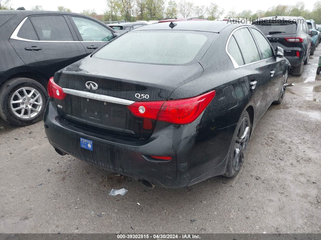 2015 Infiniti Q50 Premium Черный vin: JN1BV7AR2FM413378