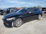 2015 Infiniti Q50 Base Black vin: JN1BV7AR2FM414319