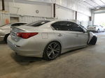 2015 Infiniti Q50 Base Silver vin: JN1BV7AR2FM418581