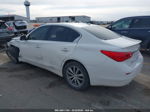 2015 Infiniti Q50 Premium White vin: JN1BV7AR2FM420699