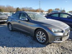 2015 Infiniti Q50 Base Gray vin: JN1BV7AR2FM422565