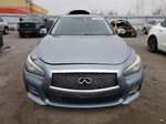 2014 Infiniti Q50 Base Gray vin: JN1BV7AR3EM682696