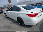 2014 Infiniti Q50 Premium White vin: JN1BV7AR3EM685906