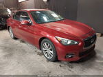 2014 Infiniti Q50 Premium Red vin: JN1BV7AR3EM687252